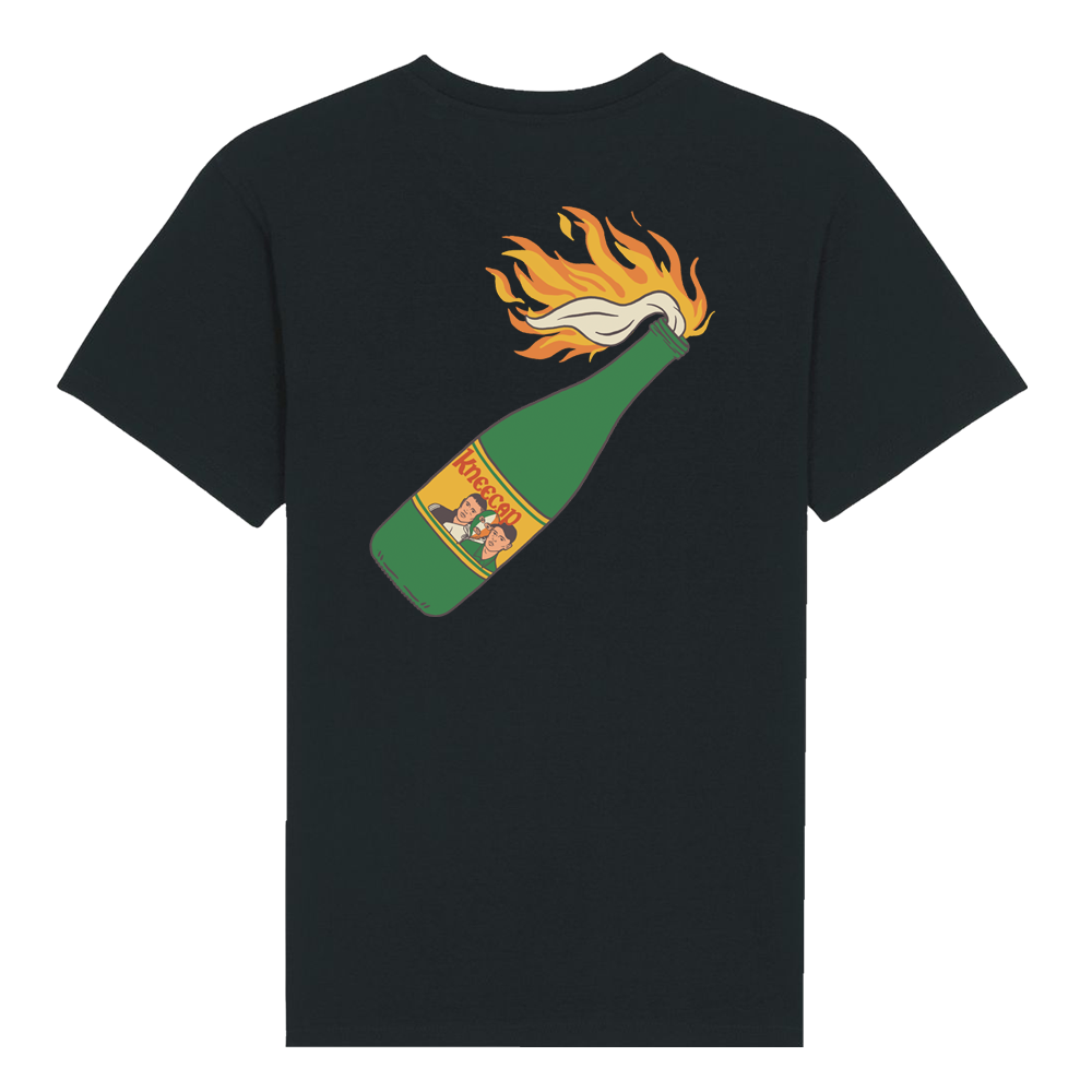 Kneecap Flaming Buckfast tee back