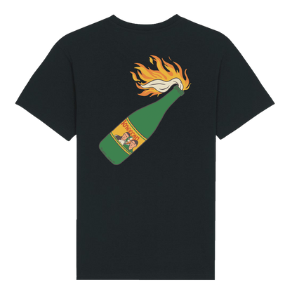 Kneecap Flaming Buckfast tee back