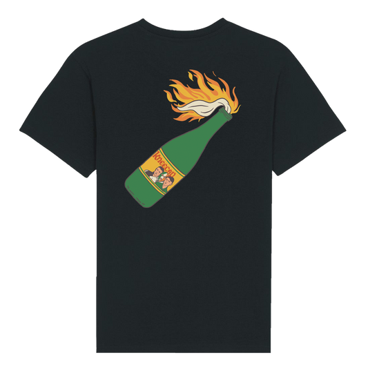 Kneecap Flaming Buckfast tee back