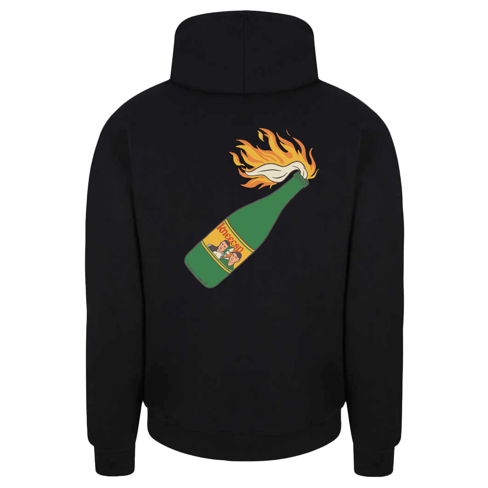 Kneecap Flaming Buckfast Hoodie back