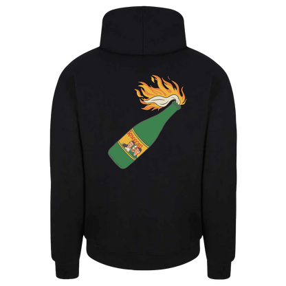 Kneecap Flaming Buckfast Hoodie back