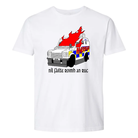 Kneecap RUC Aren't Welcome White